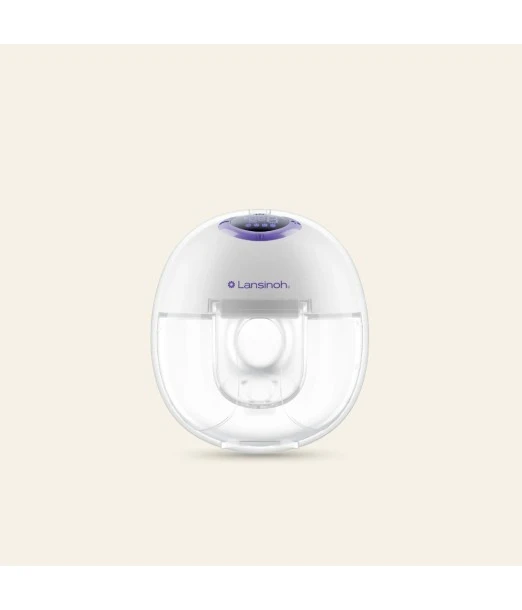 Lansinoh hands-free single breast pump – compact, portable and comfortable