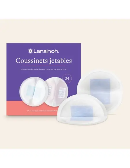 Lansinoh disposable breastfeeding pads Pack of 24