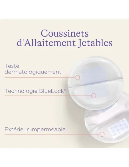 Lansinoh Coussinets d'Allaitement Jetables 100 unités Accueil 