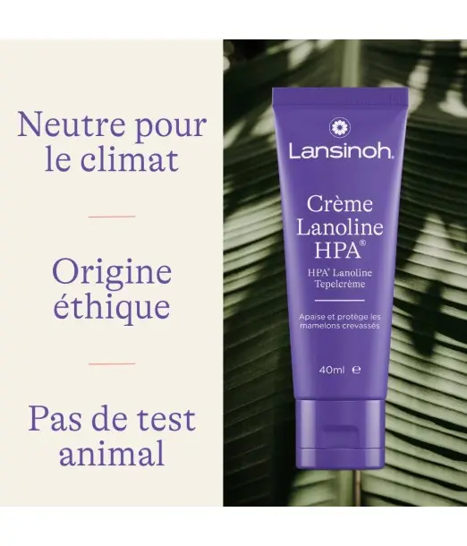 Crème Lansinoh à la Lanoline HPA® - Soins mamelons 3x7ml 2