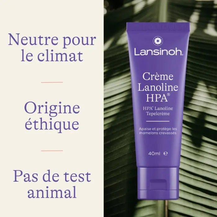 Crème Lansinoh à la Lanoline HPA® - Soins mamelons 3x7ml Soins