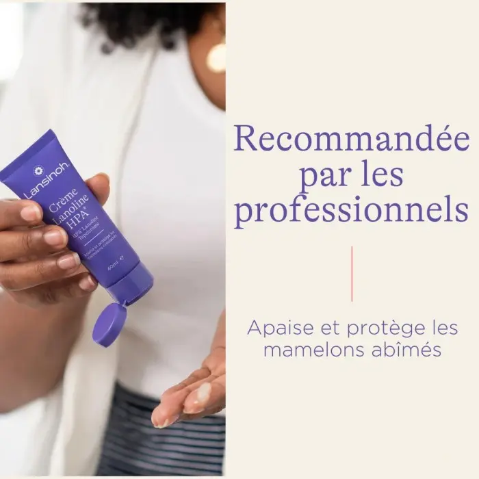 Crème Lansinoh à la Lanoline HPA® - Soins mamelons 3x7ml Soins