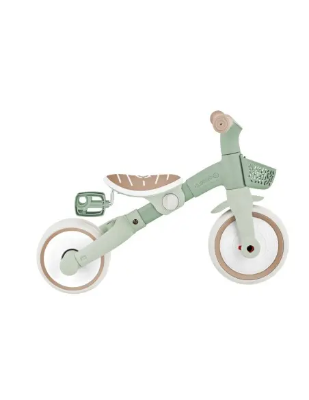 Globber 3-in-1 learning tricycle PLUS ECOLOGICAL - from 12 months to 3 years Sage — photo 3
