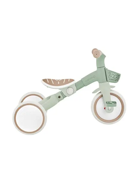 Globber 3-in-1 learning tricycle PLUS ECOLOGICAL - from 12 months to 3 years Sage — photo 5
