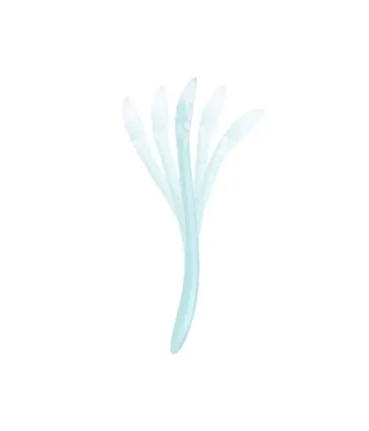 Cuillère Pour Bébé En Silicone 1er Age Bleu Babymoov 2