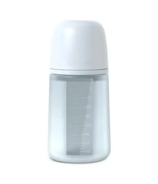 Suavinex Biberon Silicone SXPRO Débit moyen 240ml Colour Essence Bleu
