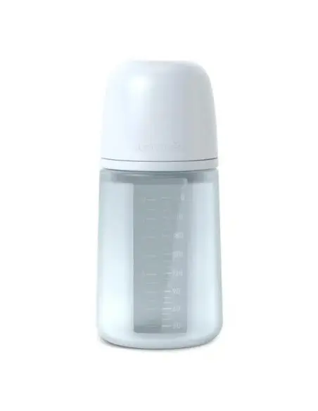 Suavinex SXPRO silicone baby bottle medium flow 240 ml Colour Essence Blue