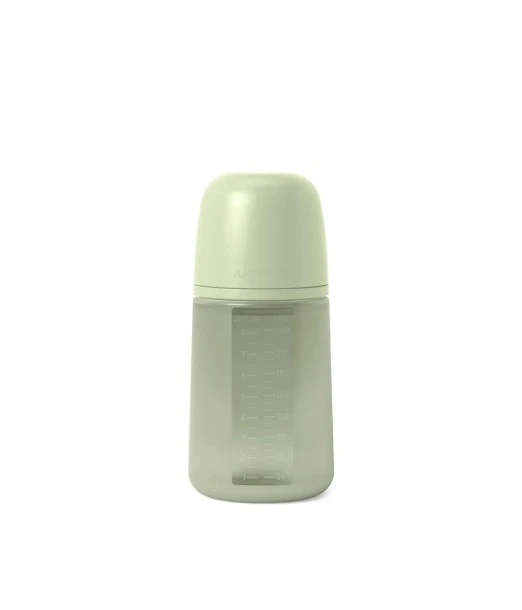 Suavinex baby bottle silicone SXPRO medium flow 240 ml Colour Essence Green