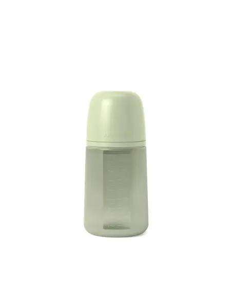 Suavinex baby bottle silicone SXPRO medium flow 240 ml Colour Essence Green