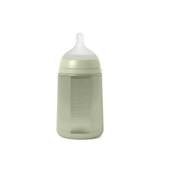 Suavinex Biberon Silicone SXPRO Débit moyen 240ml Colour