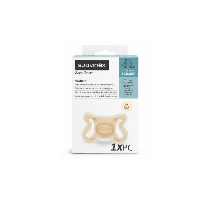 Suavinex Tétine Zéro Zéro pour Bébés Prématurés -2 à 2 mois