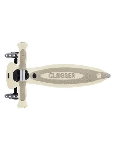 Globber GO UP BABY LIGHTS adjustable scooter with 360° basket, from 15 months to 6 years - taupe — photo 6