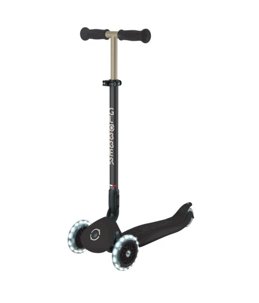 Globber GO-UP DELUXE LED 360° adjustable scooter from 15 months to 6 years - black 2
