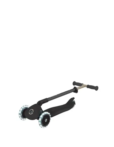 Globber GO-UP DELUXE LED 360° adjustable scooter from 15 months to 6 years - black — photo 6