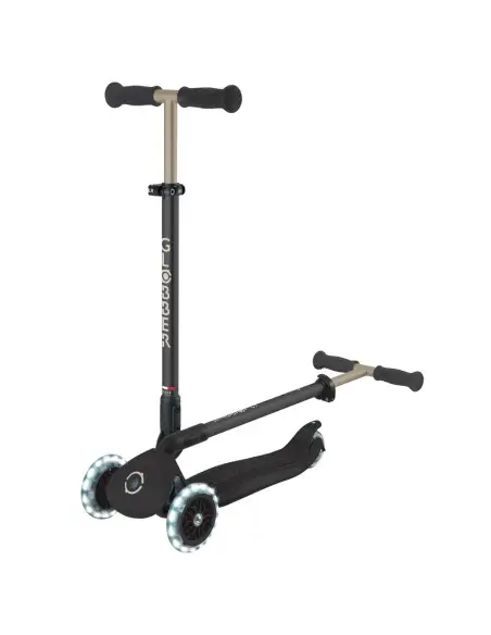 Globber GO-UP DELUXE LED 360° adjustable scooter from 15 months to 6 years - black — photo 10
