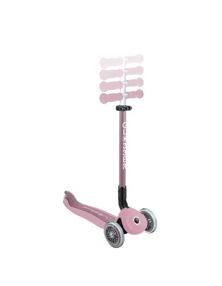 Globber GO UP ACTIV' ECO adjustable scooter from 15 months to 9 years - berry pink — photo 6