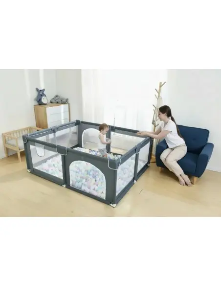 Parc bébé XXL 180x150cm avec 50 balles Tapis d'éveil - Maroc