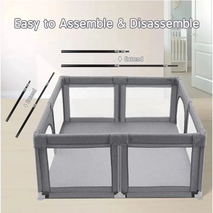 Parc bébé XXL 180x150cm avec 50 balles Tapis d'éveil - Maroc