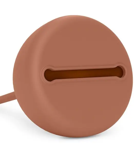 Suavinex Boite à Sucette en Silicone - Rouge Brique 2