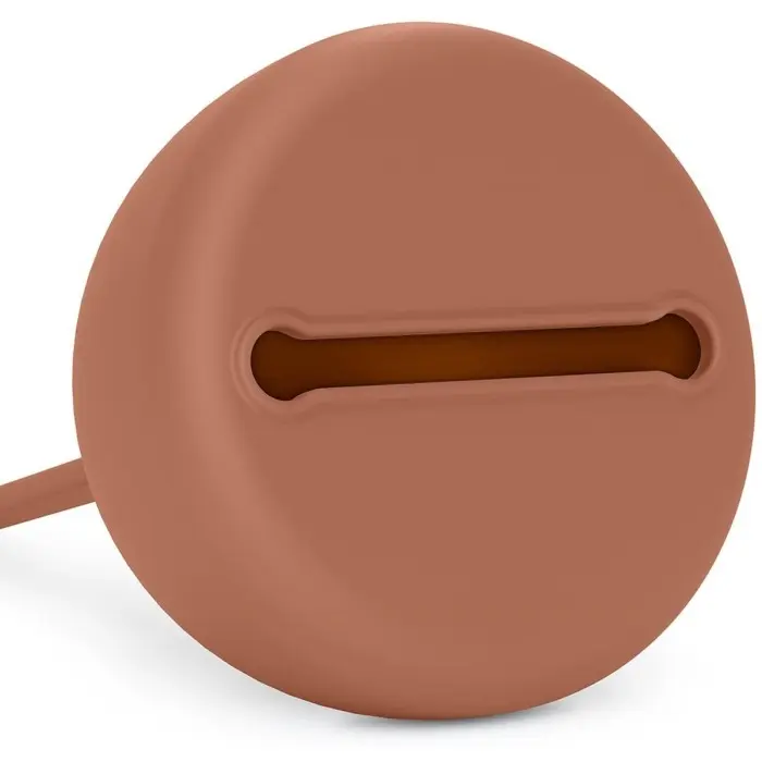 Suavinex Boite à Sucette en Silicone - Rouge Brique Sucettes -