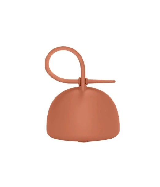 Suavinex silicone pacifier case - brick red
