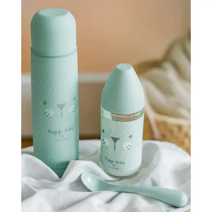 Suavinex Thermos pour liquide chaud et froid 500ml - Vert