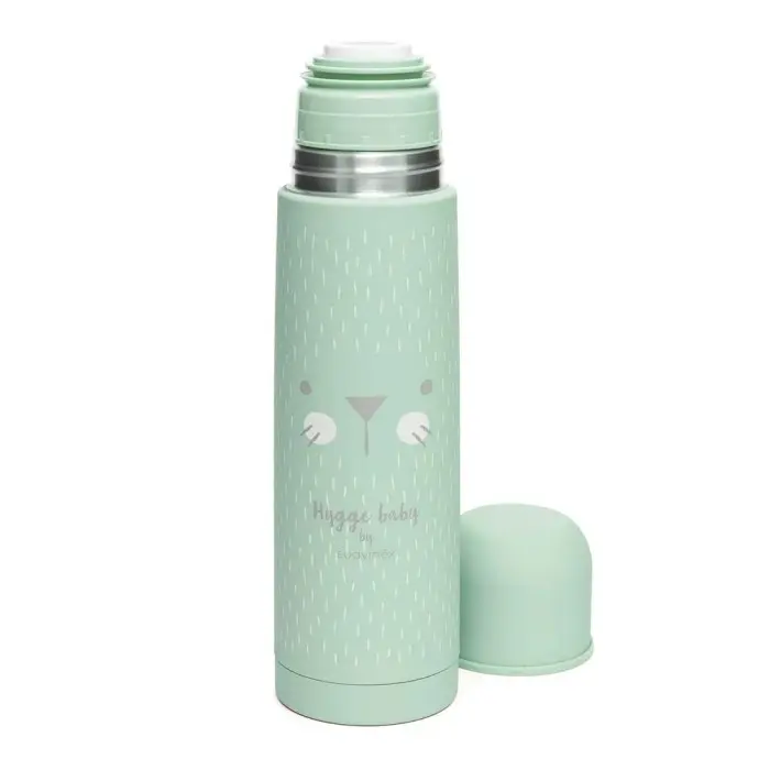 Suavinex Thermos pour liquide chaud et froid 500ml - Vert