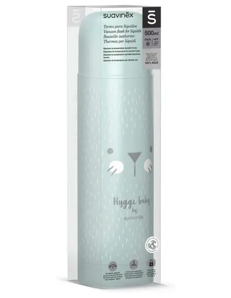 Suavinex thermos for hot and cold liquids 500 ml - Green — photo 4