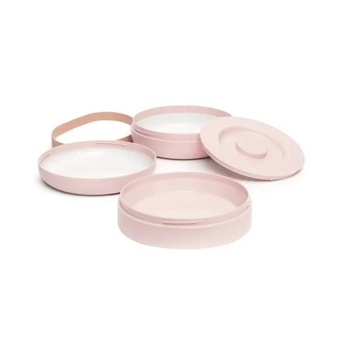 Suavinex Bento Set de Deux Assiettes Alimentaires 4mois+ Rose