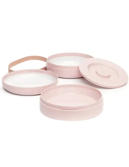 Suavinex bento set of two feeding plates 4 months+ pink — photo 2