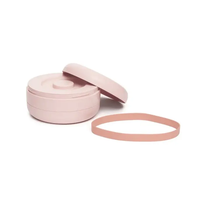 Suavinex Bento Set de Deux Assiettes Alimentaires 4mois+ Rose