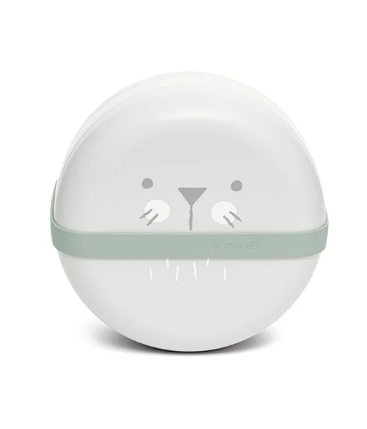 Suavinex Bento set of two feeding plates from 4 months Green