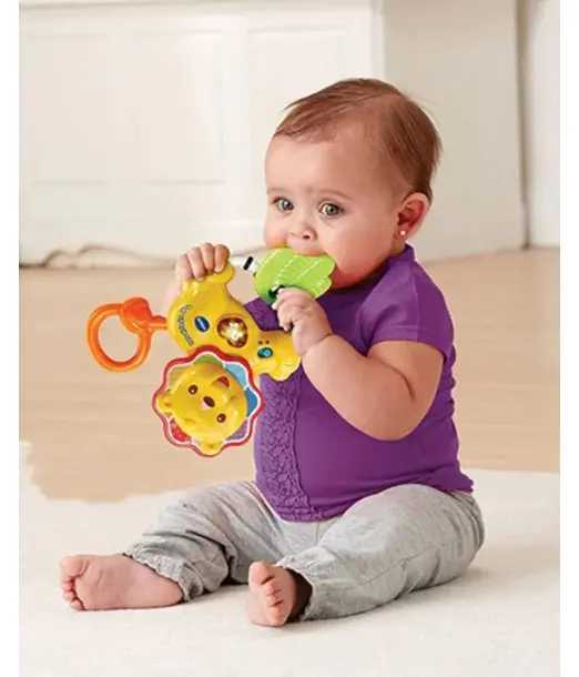 Vtech Hochet P'tit Lion 3-36mois au Maroc - Baby And Mom 2