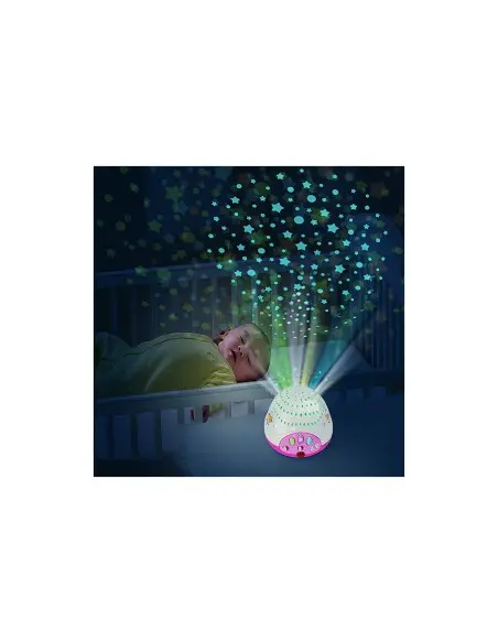 VTECH Lumi Mobile Compte-Moutons Rose 0-3 mois Veilleuse