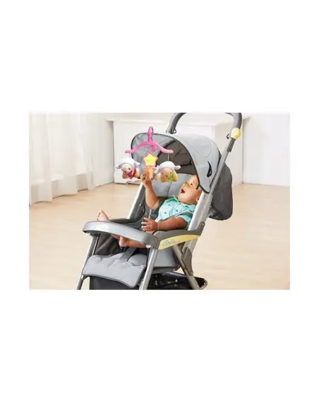 VTECH Lumi Mobile Compte-Moutons Rose 0-3 mois Veilleuse