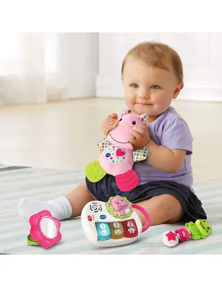 Vtech Coffret naissance Rose - Eveil des Sens 0m+ Jouet -