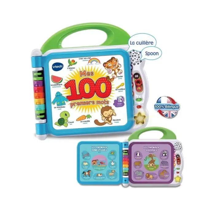 VTECH Mon Premier Imagier Bilingue 1-4ans Jeux éducatifs -