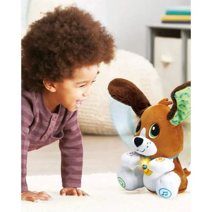 Vtech Peluche Chien Toutou Parle avec Moi 1-5ans Jouet - Vtech