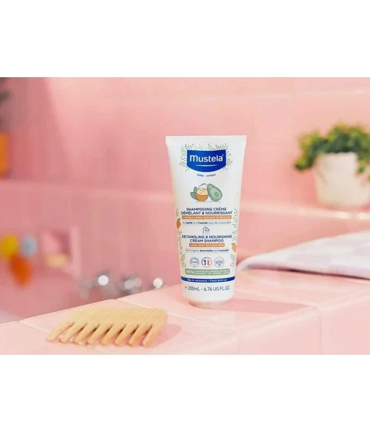 Mustela Detangling and Nourishing Cream Shampoo 200ml 2