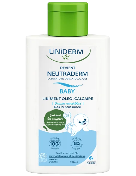 Gilbert Neutraderm Liniderm Liniment Oléo-Calcaire Stabilisé