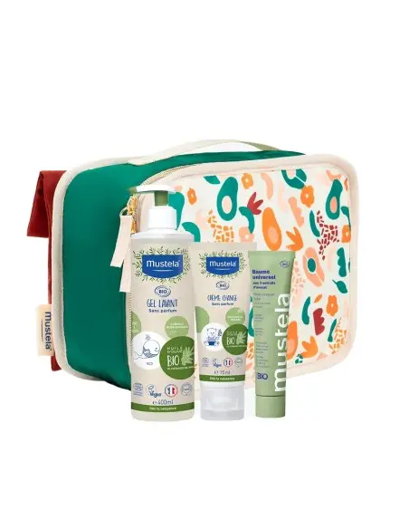 Mustela organic care pack + free pouch