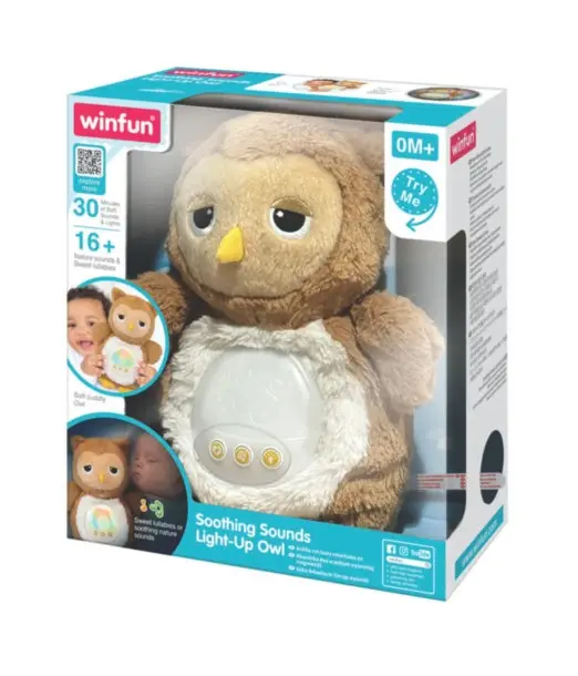 Winfun Veilleuse Hibou 0m+ 2