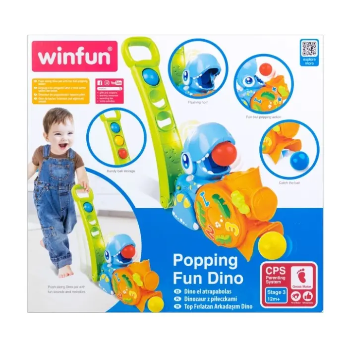 Winfun Dinosaure à Pousser 12m+ Jouet - Winfun Maroc