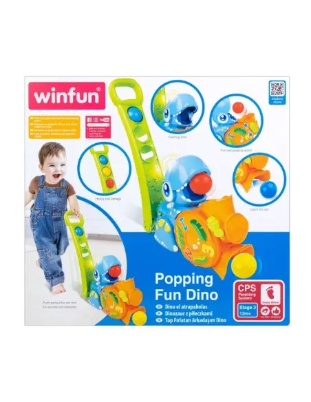 Winfun push-along dinosaur from 12 months — photo 2