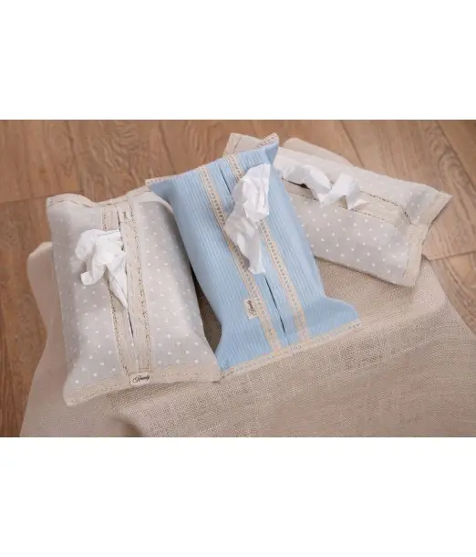 Cache Mouchoirs en tissu - 3 coloris