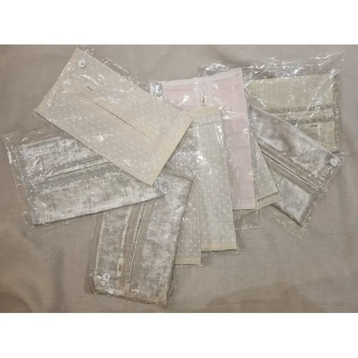 Cache Mouchoirs en tissu - 3 coloris Déco chambre bébé - Maroc