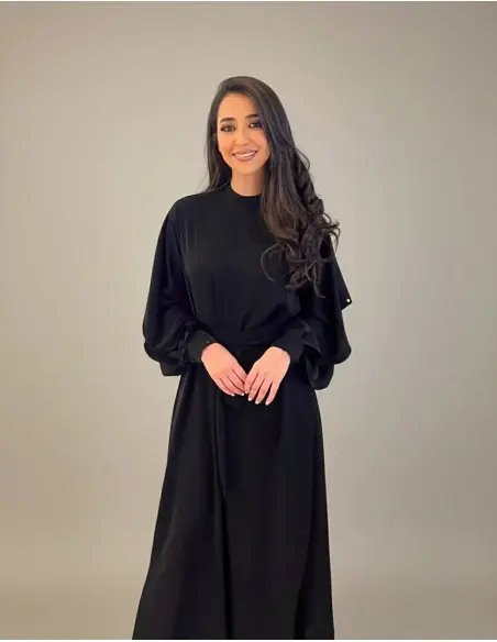 Layali women's dress - Black