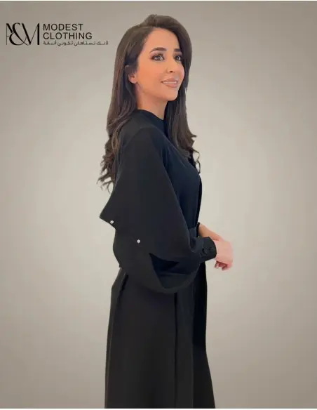 Layali women's dress - Black — photo 3