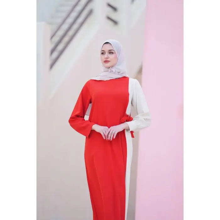Robe E-Harmony - Rouge clair Mode - Maroc