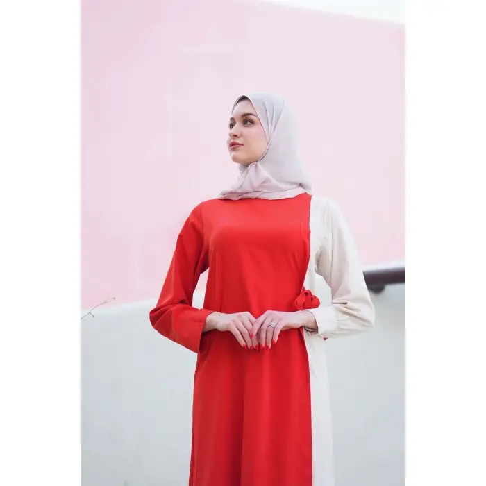 Robe E-Harmony - Rouge clair Mode - Maroc